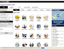 Tablet Screenshot of cyprus-culture.com